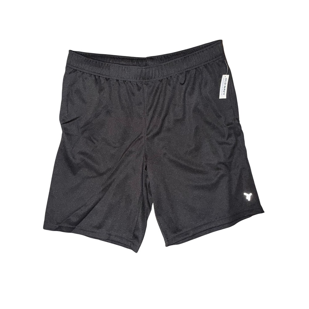 Old Navy Active Mens Go-Dry Mesh Athletic Shorts Black Size L 550998-00-1 NWT - Picture 2 of 6